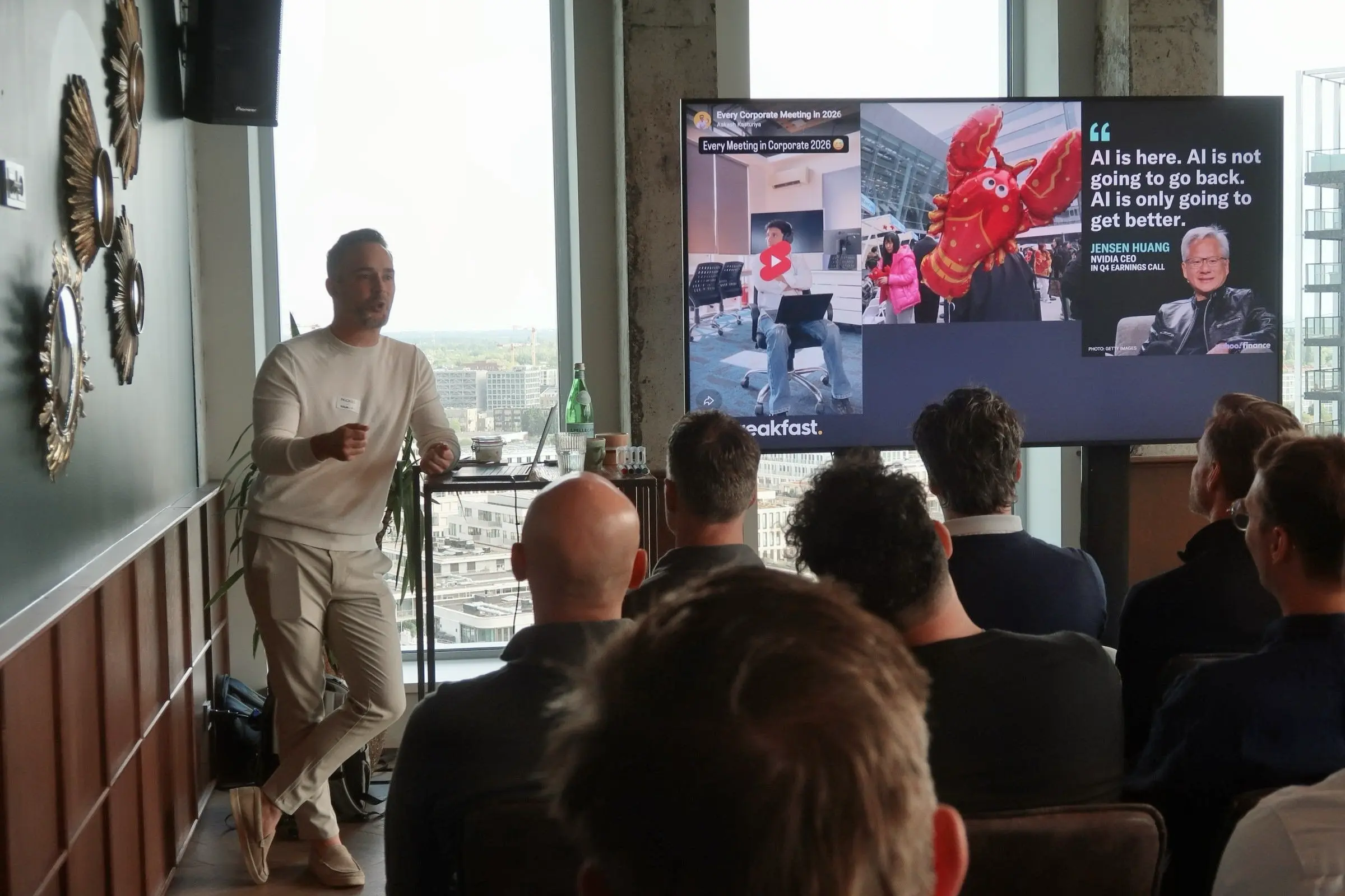 AI in B2B & B2C commerce event in de A'dam Toren